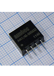 AM2S-1205SZ, DC/DC преобразователь, 2Вт, вход 10.8-13.2В, выход 5В/400мА