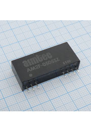 AM2F-2405SZ, SIP12, DC/DC, 2Вт, вх.21.6:26.4В, вых.5В/0.4А, SIP12