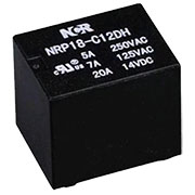 NRP-18-C-12D-H, Реле 1 переключ. 12VDC, 20A/14VDC SPDT
