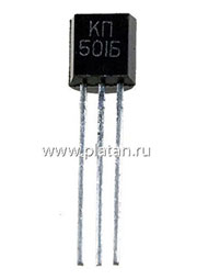 КП501Б, Транзистор, N-канальный с изолированным затвором [TO-92 / КТ-26]