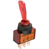 ASW-13D (�������), ������� � ���������� ON-OFF (20A  b 12VDC  b ) SPST 3P