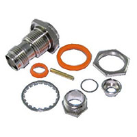HYR-0203A (GT-203A) (TNC-7419), Разъем TNC, гнездо, RG-58, панель, зажим (Panel clamp)