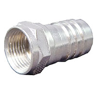 HYR-0803B (GF-803B) (F-7206) (F-C59P), Разъем F, штекер, RG-59, обжим (Crimp)