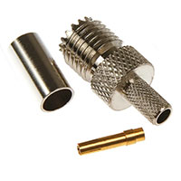 HYR-0704A (mini UHF-7603A) (GMU-704), Разъем mini UHF, гнездо, RG-58, обжим (Crimp)