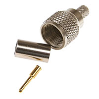HYR-0701A (GMU-701A) (mini UHF-7601A), Разъем mini UHF, штекер, RG-58, обжим (Crimp)