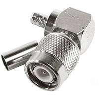HYR-0210A (GT-210A) (TNC-7404A), Разъем TNC, штекер угловой, RG-58, обжим (Crimp)