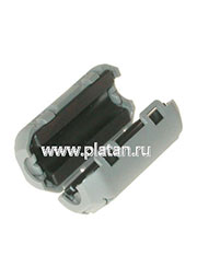 ZCAT1325-0530A, ферритовый фильтр на кабель 3-5 мм серый