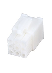 172169-1 (MF-3X3 M), ������ ������� Mini-Universal MATE-N-LOK, ����� 9PIN ��� ��������� (Plug)