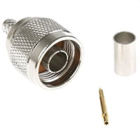 HYR-0303B (GN-303B) (N-7301B) (N-C59P), Разъем N, штекер, RG-59, обжим (Crimp)