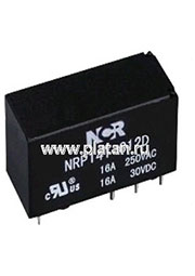 NRP-14T-C-12D, Реле 1 переключ. 12VDC, 16A/250VAC SPDT