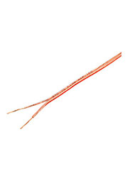 CC-TC2X0.75-20M, акустический кабель, прозрачный, 20 м, бухта