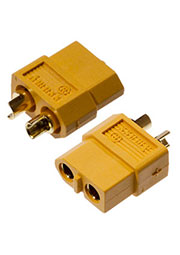 XT60-M,   2pin 