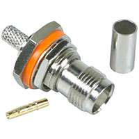 HYR-0213A (GT-213A) (TNC-7417), Разъем TNC, гнездо, RG-58, панель, обжим (Panel crimp)