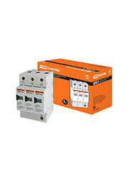 SQ0201-0007, ОПС1-C, разрядник 3Р In=20kA Un=400B Im=40kA