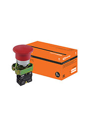 SQ0704-0044, BС41, кнопка Грибок без подсветки красная 1з