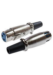 14-0512, разъем canon гнездо XLR на кабель l=70.00 мм