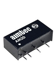 AM2D-0505SZ, DC/DC преобр. 2Вт Vin5В Vout5В/400мА Uизол. 1кВ