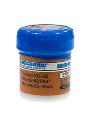XG-50, Флюс-паста, Sn63%/Pb37%, 42гр.