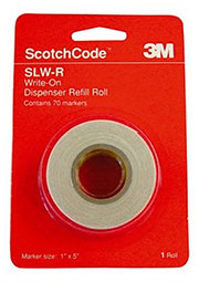 Scotchcode SLW-R, рулон маркерной ленты для SLW