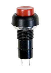 PB-10AR1-G, кнопка с фиксацией 250В 1А красная (SPA-101A1 PSW6D)