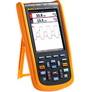 FLUKE-124B, Осциллограф промышленный портативный 2 канала х 40МГц, Wi-Fi (Госреестр РФ)