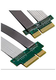 8KJ2-0743-0250, PCI Express x4 джампер твинаксиальный кабель 0.25м