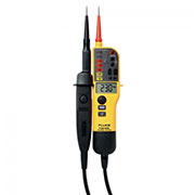 Fluke T130, Тестер-пробник напряжения и целостности с ЖК-экраном и возможностью подключения нагрузки