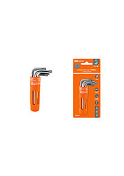 SQ1021-0101, Набор ключей TORX с отверстием 7 шт: T9-T30 (круглый держатель в блистере), CR-V стал