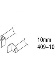 Насадки д/термопинцета ZD 409-10, комплект 2 шт.,рабочая ширина 10мм