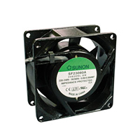 SF23080A-2083HSL.GN, ���������� 220� AC, 2300��/���, 80x80x38, 30,5�3/���, 31��, ��������� ���������