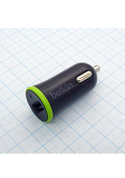 Belkin F8J051, вход 12В, выход 5В 2100мА, 1 х USB гнездо