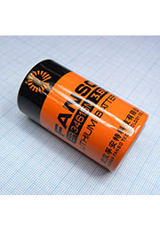 ER34615M/S, Li, SOCl2 ������� ����������� D, 3.6 �, 13 ��, ����������� �����, -55...85  C