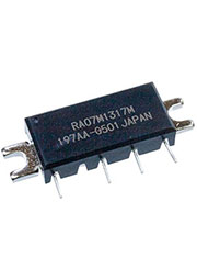 RA07M1317M-501, ВЧ модуль 135-175 MHz, 6.5 Watt, 30x10mm, H46S,  замена RA07M1317M-502,  RA07M1317M-