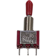 KNX-103-D1, тумблер ON-OFF-ON 3 контакта с красным колпачком (MTS-103)