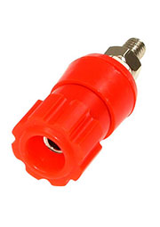 BP-121R, Клемма BP-121R(гнездо на панель красное)