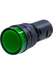 SQ0702-0073, Лампа AD-16DS (LED) матрица d16мм зеленая 230В АС