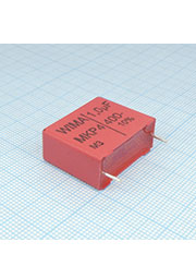 MKP4G041005I00KSSD, 400Vdc 220Vac 1uF +10% PCM:22.5mm