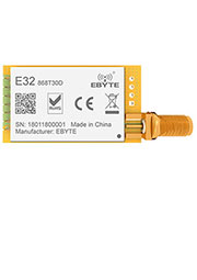 E32-868T30D, Module LoRa spread spectrum; UART; SMA-K; 868MHz; 30dBm; 8.0; 0.3k~19.2k; 24*43