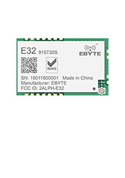 E32-915T30S,  LoRa, SX1276, 915MHz, UART,  8 