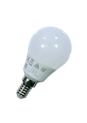 LED5.5/P45/827/E14/220-240V/FR, лампа светодиодная, 5.5Вт, 470Лм, 2700K, E14