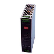 DDR-120A-24, DC-DC 100.8Вт вх 9-18В DC вых 24В/4.2А изоляция 4000В DC в кожухе на DIN-рейку 32х125.2