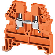 AVK2,5 (оранжевый), 304127RP Клеммник на DIN-рейку 2,5мм.кв.