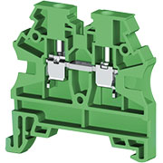 AVK2,5 RD (зеленый), 304202RP Клеммник на DIN-рейку 2,5мм.кв.