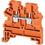 AVK2,5 RD (оранжевый), 304207RP Клеммник на DIN-рейку 2,5мм.кв.