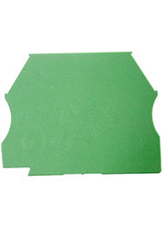 NPP AVK 2,5-10(зеленый), 444122 Концевой сегмент на клеммники AVK(2,5-10)/ AVK RD (2,5-4)