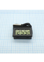 Термометр с выносным датчиком, встраиваемый, размеры (ДхШхГ): 48 х 28.6 х 15.2 мм.