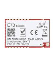 E70-433T30S, , CC1310, 433MHz, UART, I/O, 6 