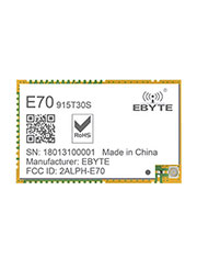 E70-915T30S, радиомодуль, CC1310, 915MHz, UART, I/O, 6 км
