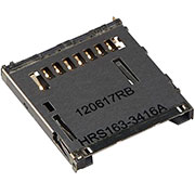DM1B-DSF-PEJ(82), разъем для SD карты памяти угл. 0.5А SMT