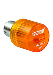 IKML024S, Светодиод LED 24VAC/DC желтый